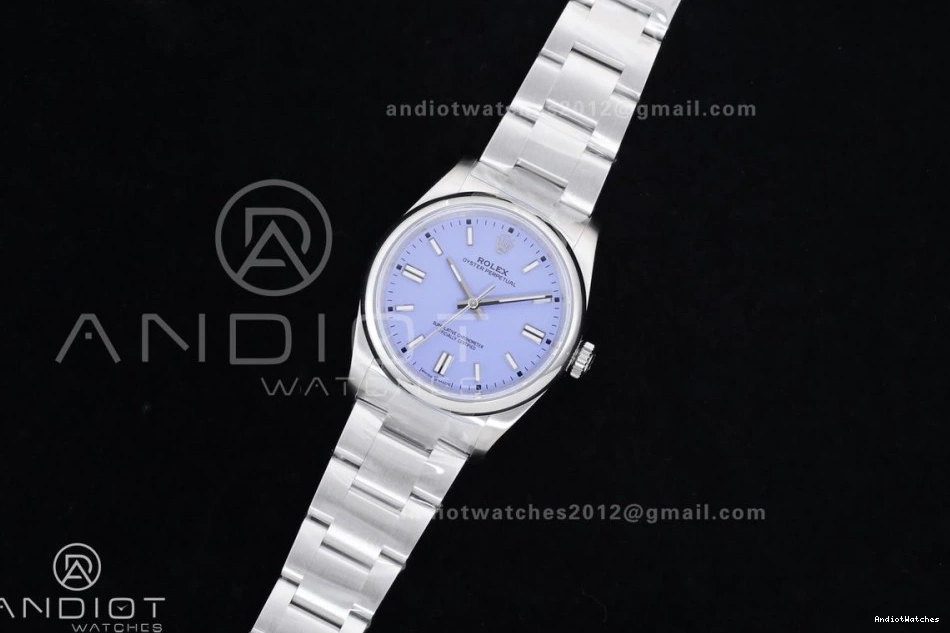 Best VR Dial Steel Casual Perpetual 126000 962 1:1 Lavender KRF 36mm 904L Edition Oyster 0104